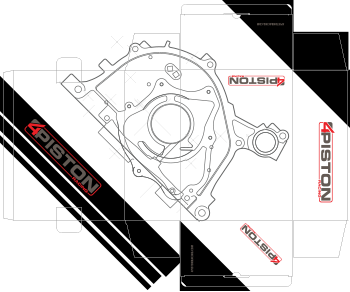 4 Piston Racing branding